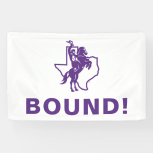 Tarleton State University Texan Rider Texas Map Banner