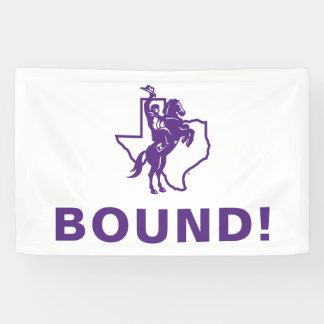 Tarleton State University Texan Rider | Texas Map Banner