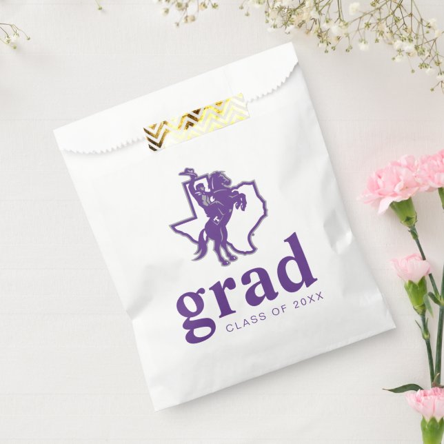 Tarleton State University Texan Rider | Texas Map Favor Bag (Sealed)