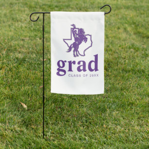 Tarleton State University Texan Rider   Texas Map Garden Flag