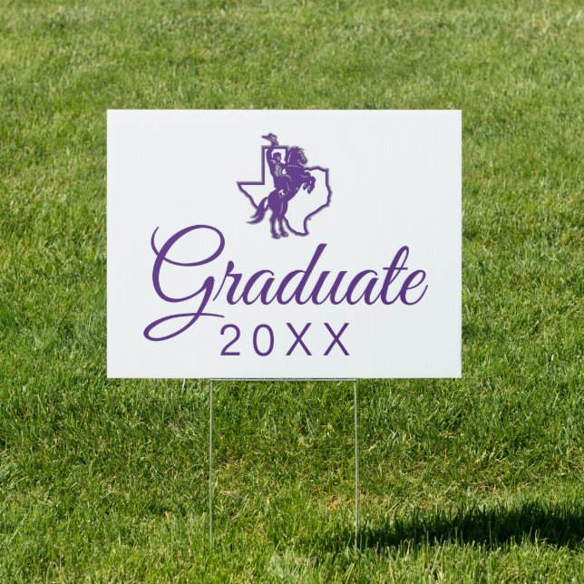 Tarleton State University Texan Rider | Texas Map Sign (Insitu)