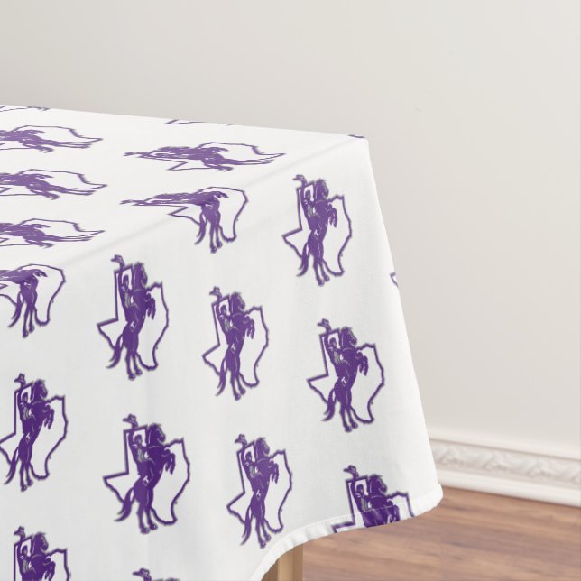 Tarleton State University Texan Rider | Texas Map Tablecloth (In Situ)