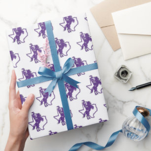 Tarleton State University Texan Rider Texas Map Wrapping Paper