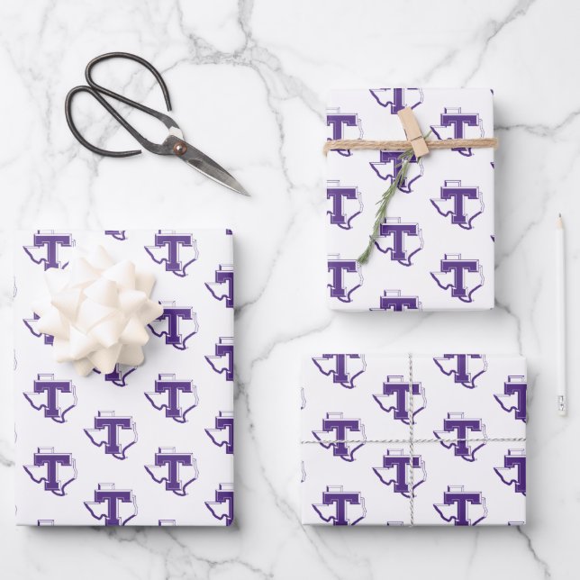 Tarleton State University Wrapping Paper Sheets (Front)