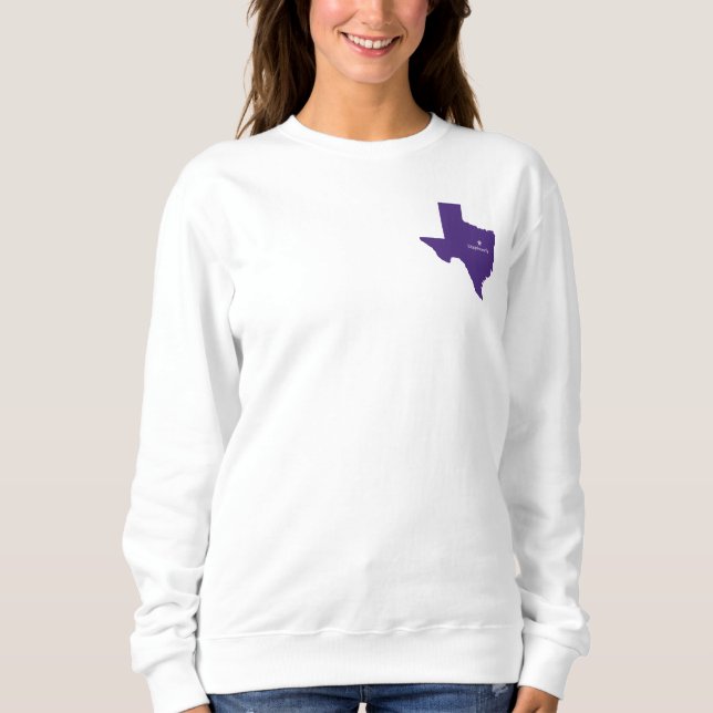 Tarleton Sweatshirt with Texan Rider (Front)