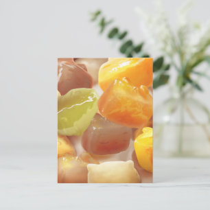 Taro Ball Delight: Iron T Taiwanese Dessert Announcement Postcard