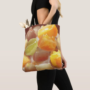 Taro Ball Delight: Iron T Taiwanese Dessert Tote Bag