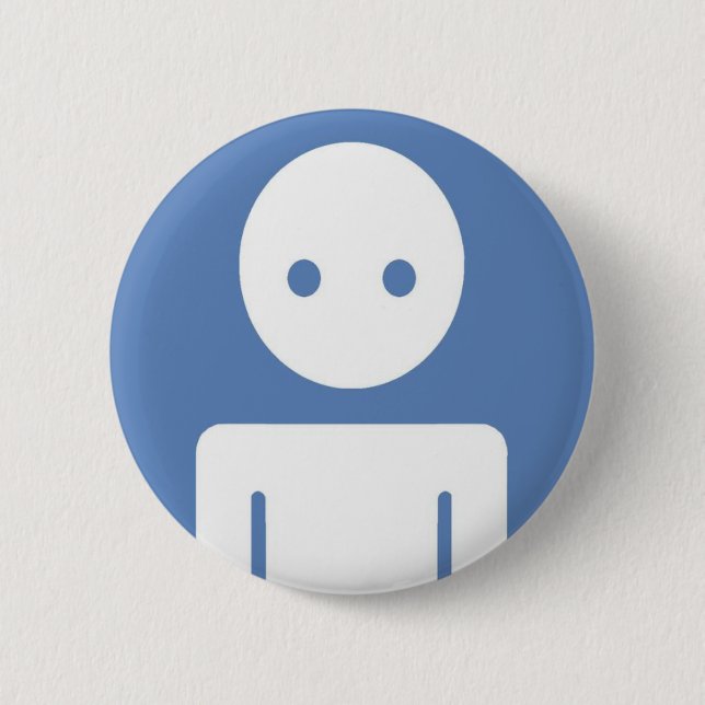 taro tanaka badge pinback button (Front)