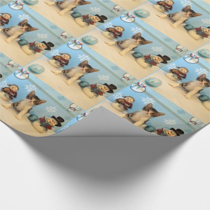 Taromina&#39;s Christmas Friends Wrapping Paper