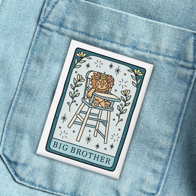 Tarot Baby Shower Big Brother Button (Creator Uploaded)