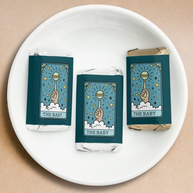 Tarot Baby Shower Thank You Hershey's Miniatures (Creator Uploaded)