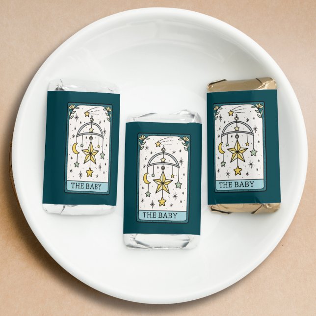 Tarot Baby Shower Thank You Hershey's Miniatures (Creator Uploaded)