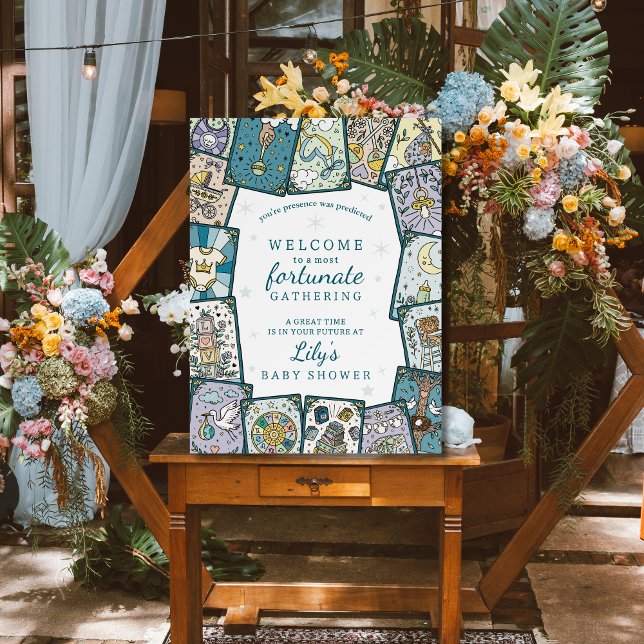 Tarot Baby Shower Welcome Foam Board (Creator Uploaded)