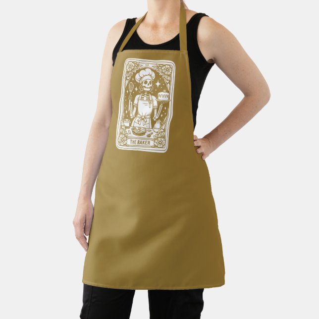 Tarot Baker Pastry Chef Gold  Apron (Insitu)