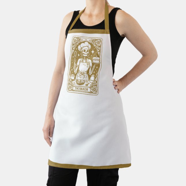 Tarot Baker Pastry Chef Gold  Apron (Insitu)