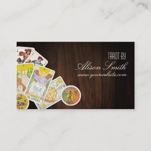 Customizable Tarot Business Cards