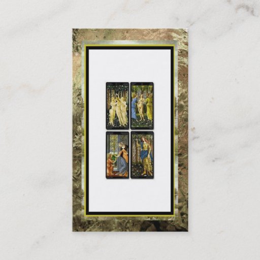 Customizable Tarot Business Cards