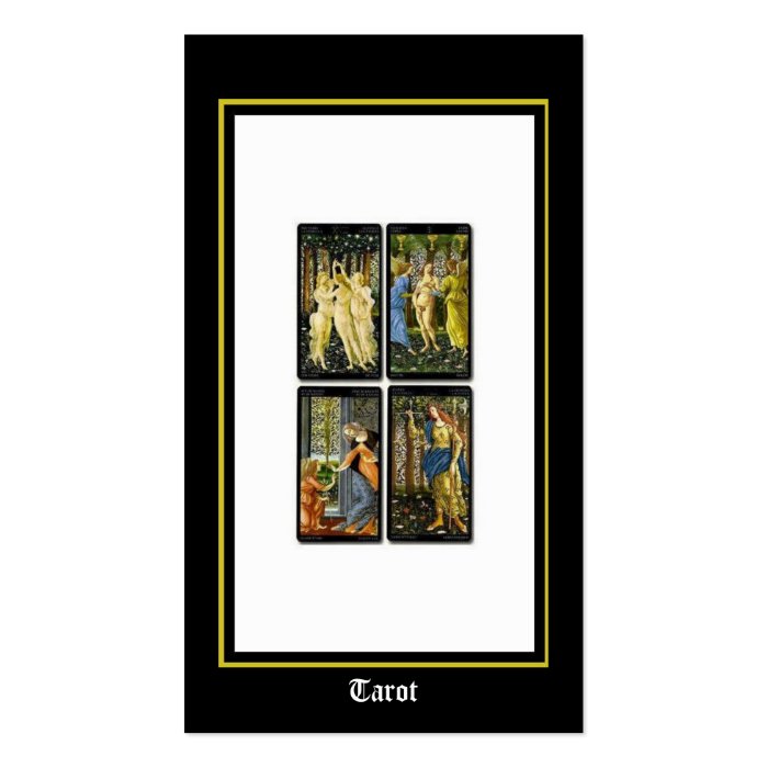 Tarot Business Cards