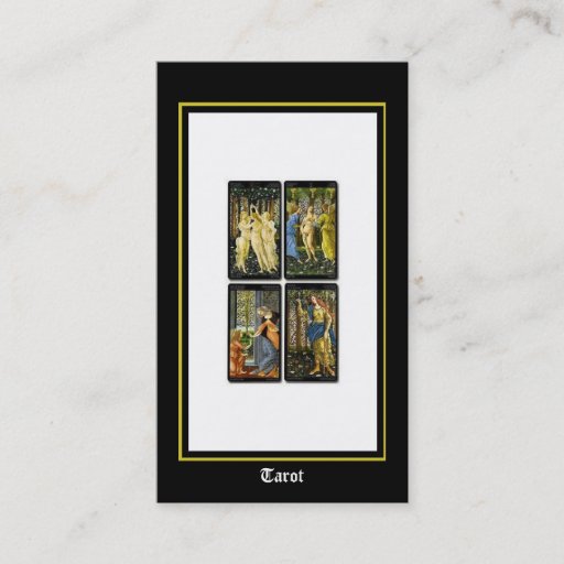 Customizable Tarot Business Cards