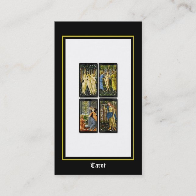 Tarot Business Cards (Front)
