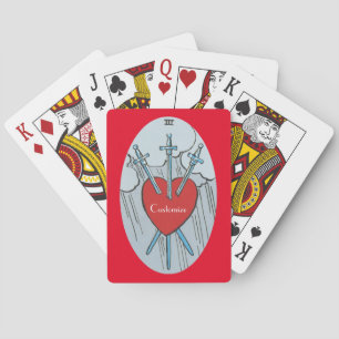 Tarot Card 3 Swords Thunder_Cove