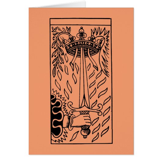 Tarot Card: Ace Of Swords Cards (Front)