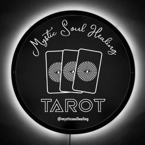 Tarot Card Business LED Sign