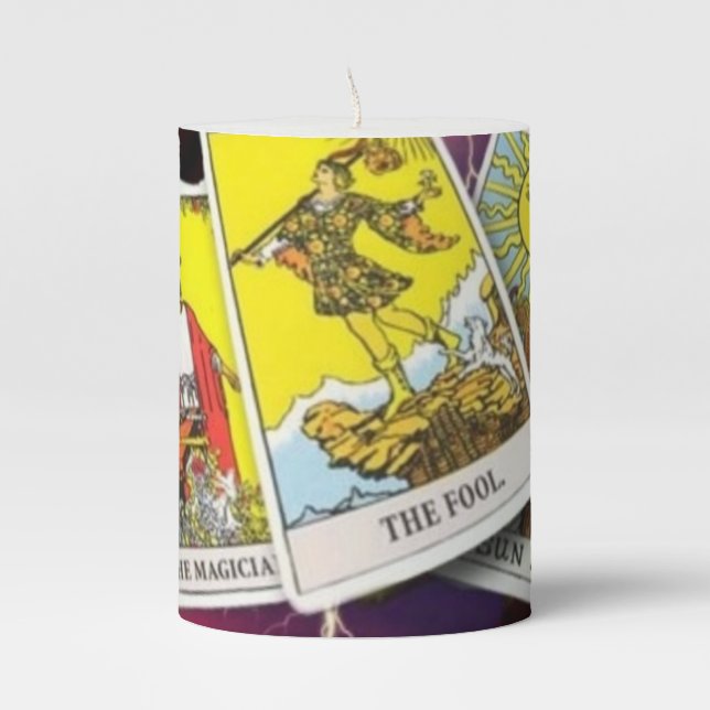 Tarot card candle (Front)
