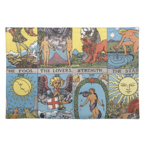 Tarot Card Collage Placemat