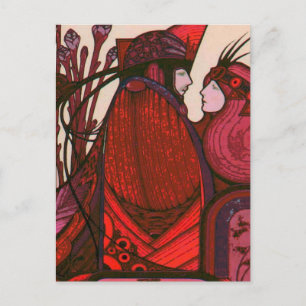 TAROT CARD DESIGN THE LOVERS