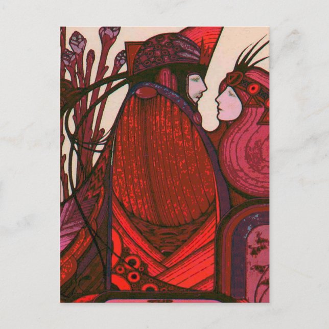 TAROT CARD DESIGN THE LOVERS (Front)