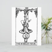 Tarot card 'hanged man' (Standing Front)