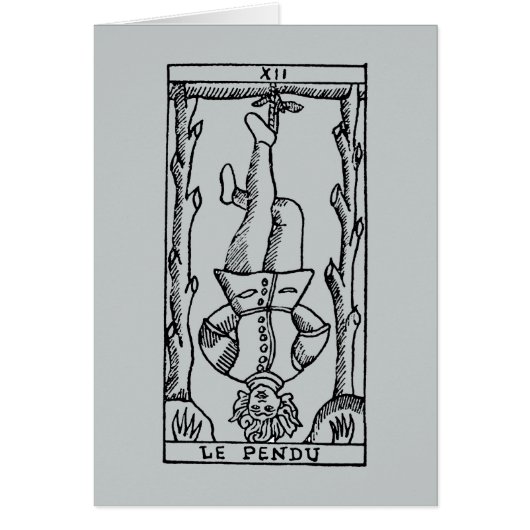 Tarot Card: Hanged Man Cards (Front)