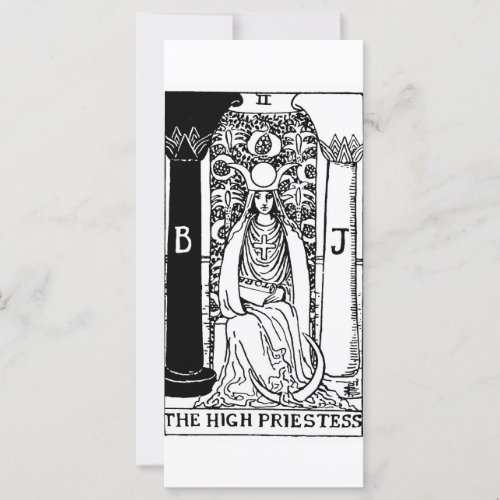 tarot card high priestess