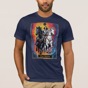 Tarot Card Illustration, The Chariot T-Shirt