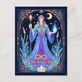 Tarot Card Illustration, The Magician