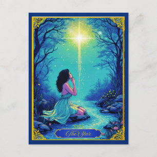 Tarot Card Illustration, The Star