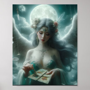 Tarot card poster