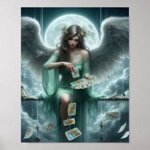 Tarot card poster