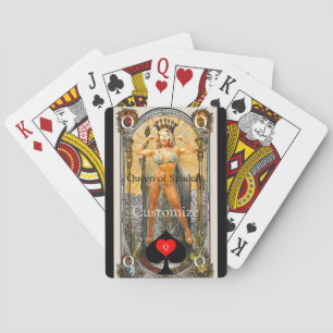 Tarot Card Queen of Spades Thunder_Cove
