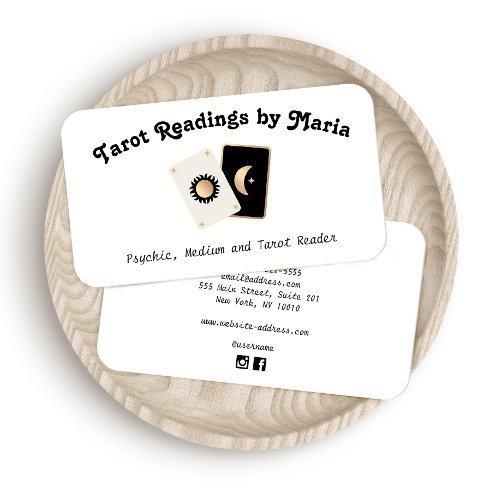 Tarot Card Reader Business Card