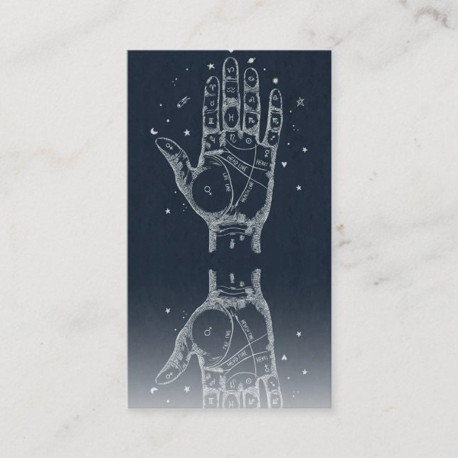  Tarot Card Reader  Psychic Palm Reading  (Front)