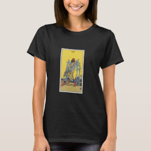 Tarot Card Shirt Secen of Swords Tarot Card
