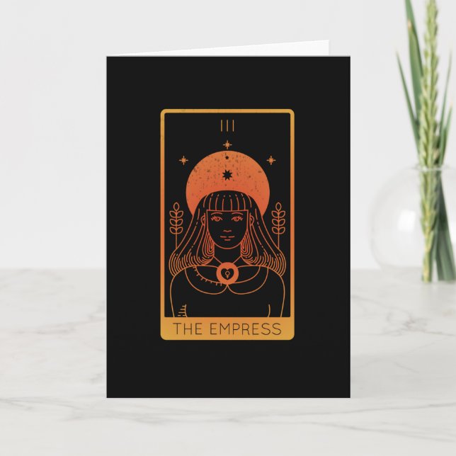 Tarot Card Shirts For Women Occult The Empress (Front)
