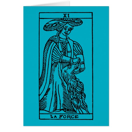 Tarot Card: Strength Cards (Front)