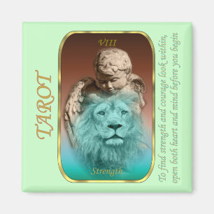 Tarot Card - Strength Magnet