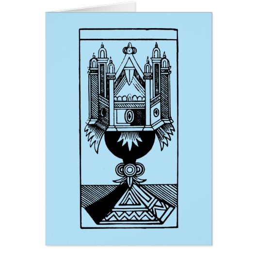 Tarot Card: The Ace Of Cups Cards (Front)