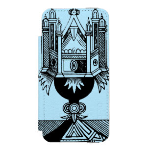 Tarot Card: The Ace Of Cups Wallet Case For iPhone SE/5/5s