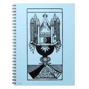 Tarot Card: The Ace Of Cups Notebook