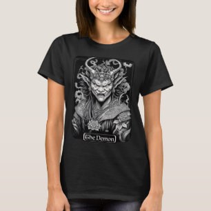 Tarot Card The Demon Occult Japanese Demon Gothic T-Shirt